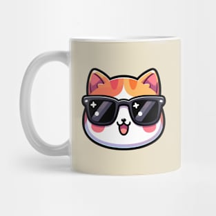 Cool and Cute Cat Cartoon Mug